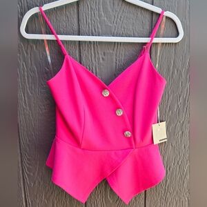NWT Active USA Bright Pink Top